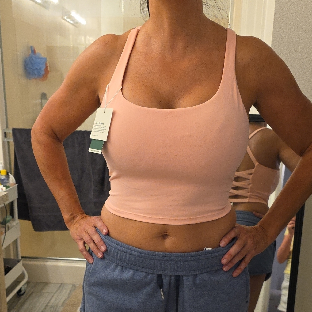 HALARA Peach Bra Tank Top
